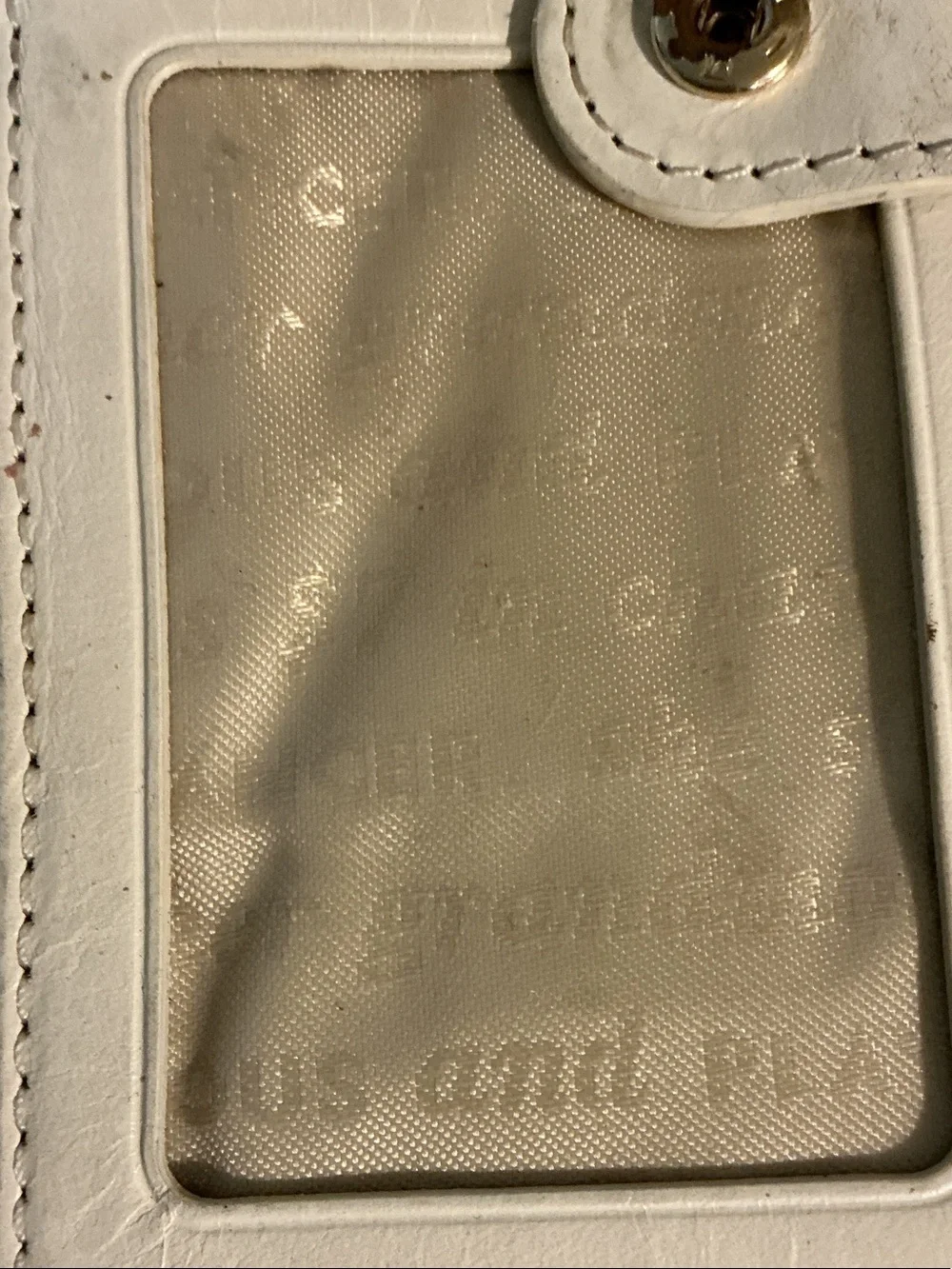 kate spade NY Beacon Court Gray Saffiano Bow Long Wallet White Interior GUC